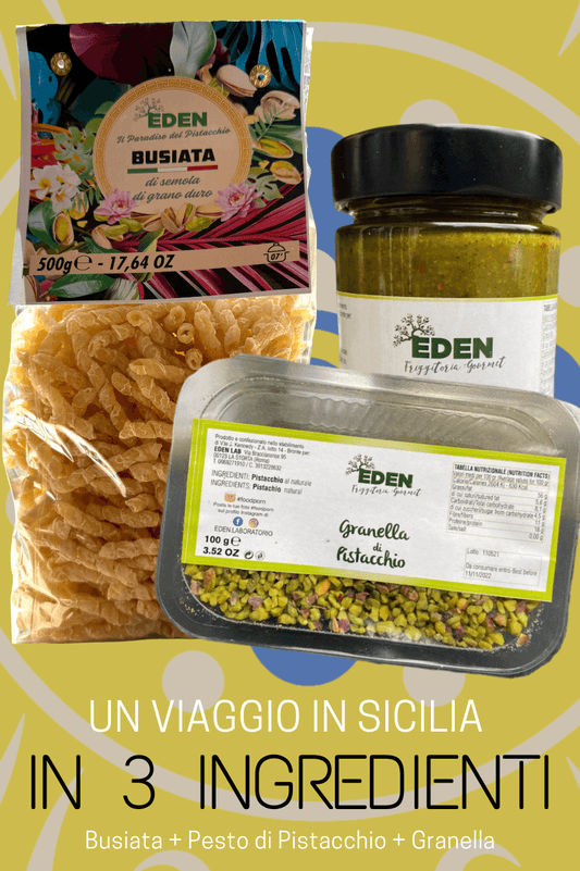 Box "Viaggio in Sicilia in 3 Ingredienti".