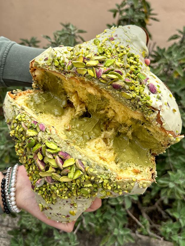 Colomba Artigianale con Crema al Pistacchio - 1.250 g circa.