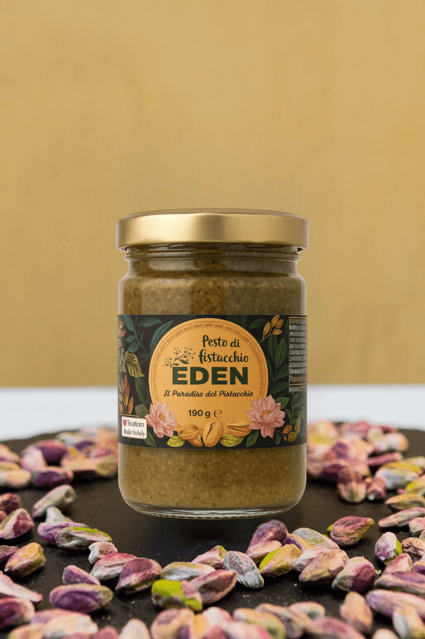 pesto di pistacchio vasetto 190 grammi